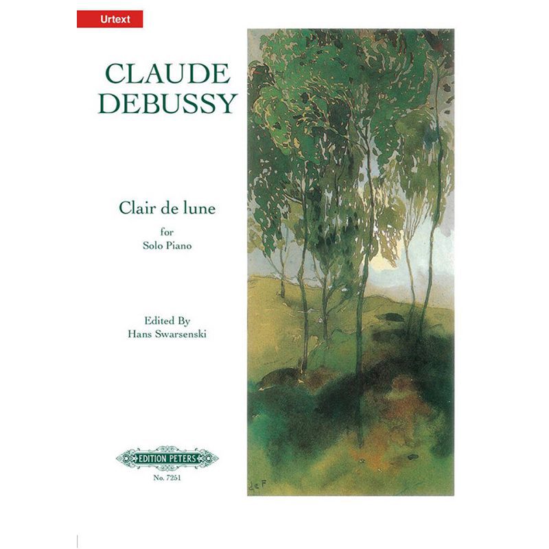 Debussy - Clair de Lune - Solo Piano