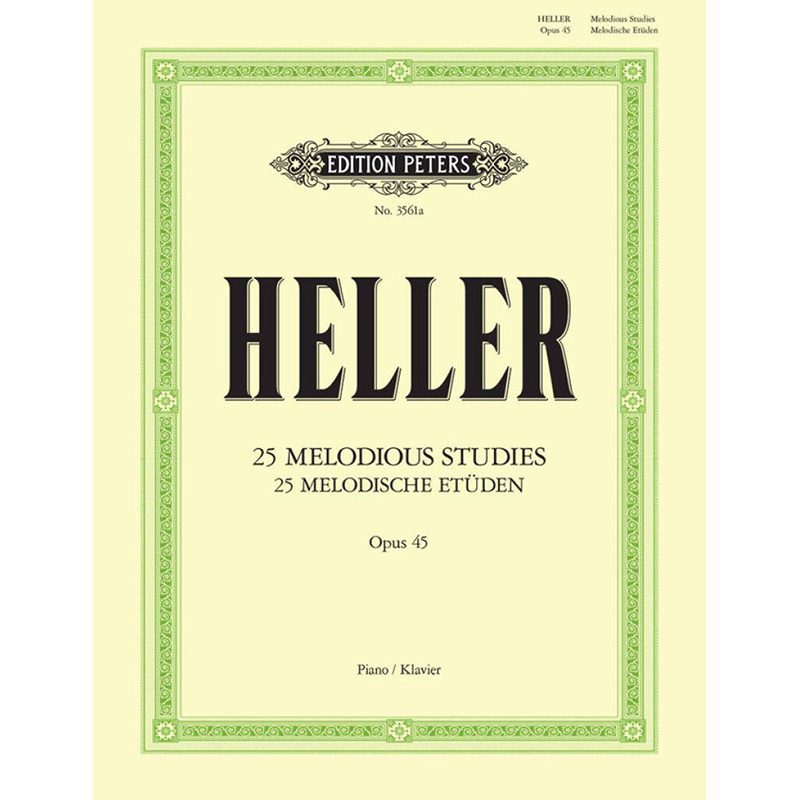 Heller - 25 Melodious Studies - Op. 45 - Piano.