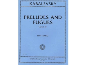 Kabalevsky - 6 Preludes and Fugues for Piano Op. 61