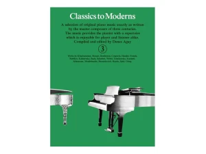 Classics to Moderns Book 3 - Piano
