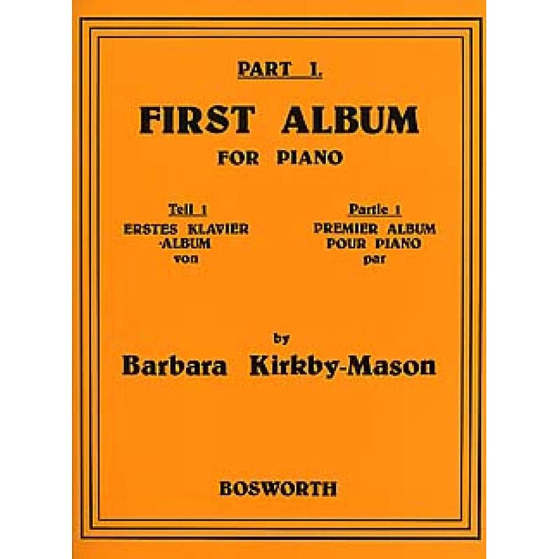 Barbara Kirkby-Mason - First Album for Piano Part 1