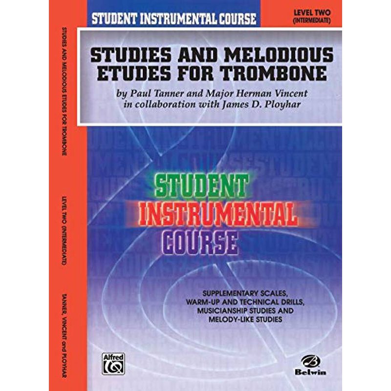 Student Instrumental Course - Studies and Melodious Etudes for Trombone - Level 2