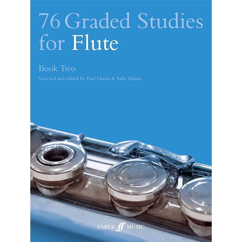 76 Graded Studies for Flute - Book Two - Paul Harris & Sally Adams