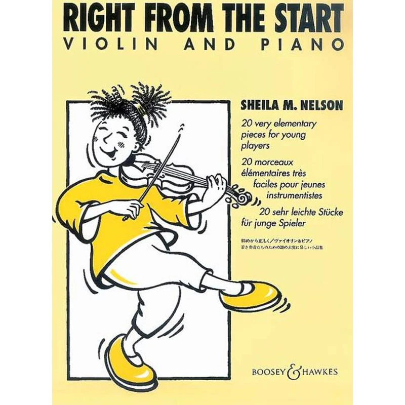 Right from the Start - Violin & Piano - Sheila M. Nelson