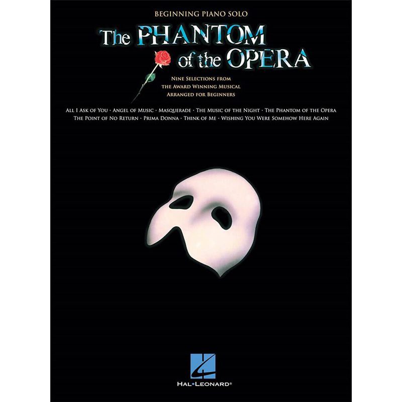 Andrew Llyod Webber - The Phantom of the Opera - Beginning Piano Solo