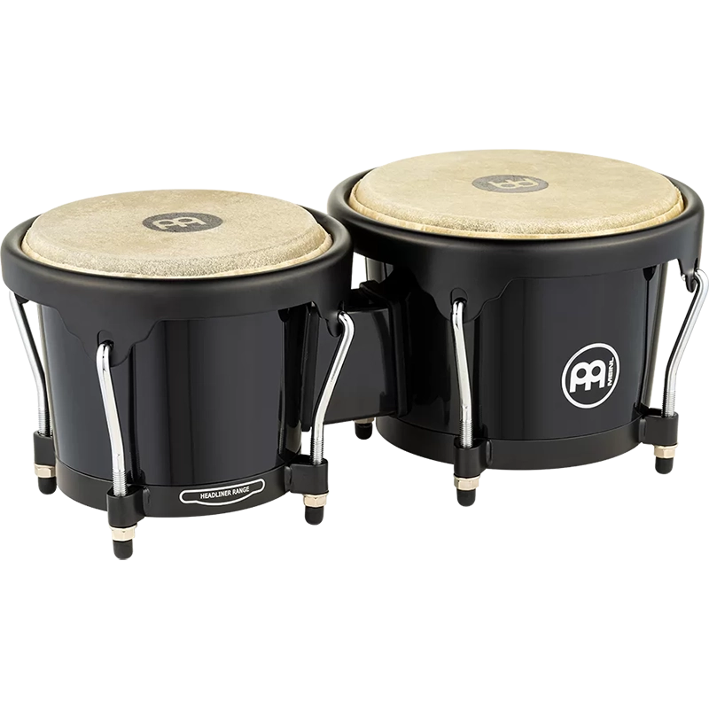 Meinl HB50BK Journey Series Bongos - Black - Image 2