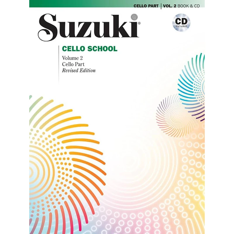 Suzuki Cello School Vol 2 With CD