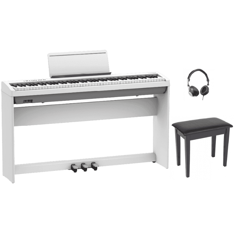 Roland FP-30X WH Home Set w/Bench + Headphones