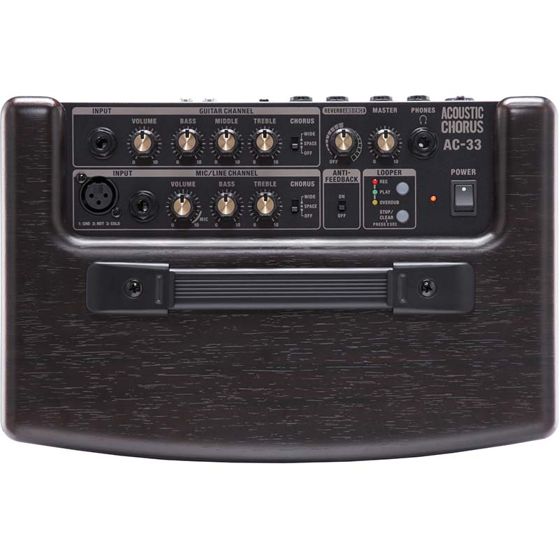 Roland AC-33 RW - Acoustic Chorus Guitar Amplifier - Image 2