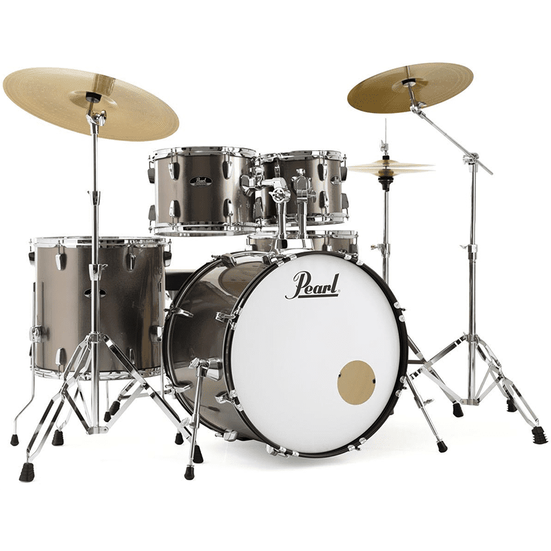 Pearl Roadshow RS525C/C707 - Bronze Mist Metallic Drum Kit w/Sabian Cymbals