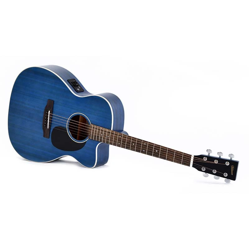 Ditson 000C-10E - Tranclucent Ultramarine-blue - Image 2
