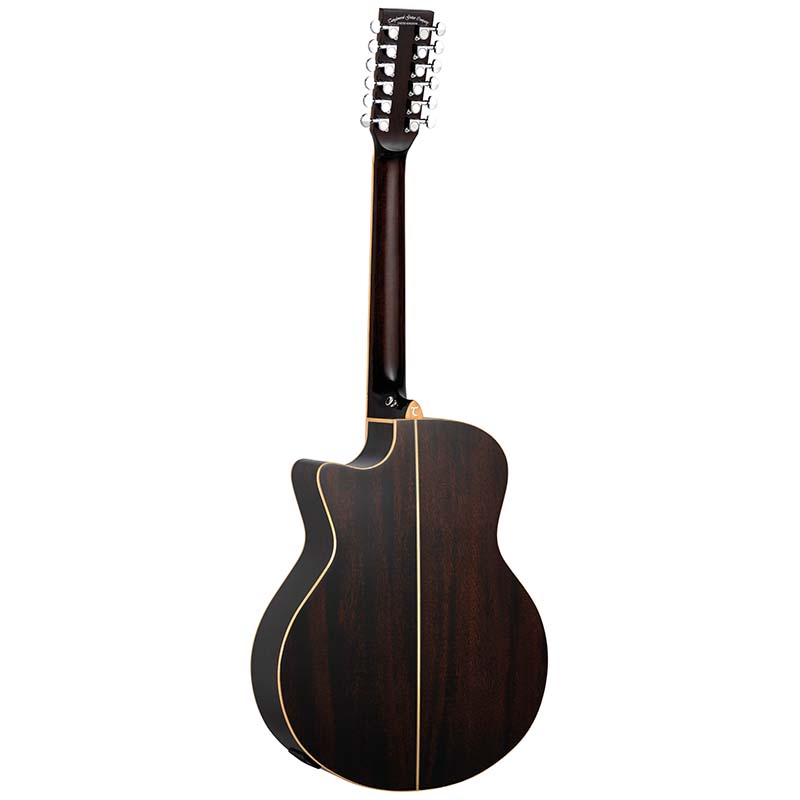 Tanglewood TW612 CE AVB 12 String Electro-Acoustic - Autumn Vintage Burst - Image 3
