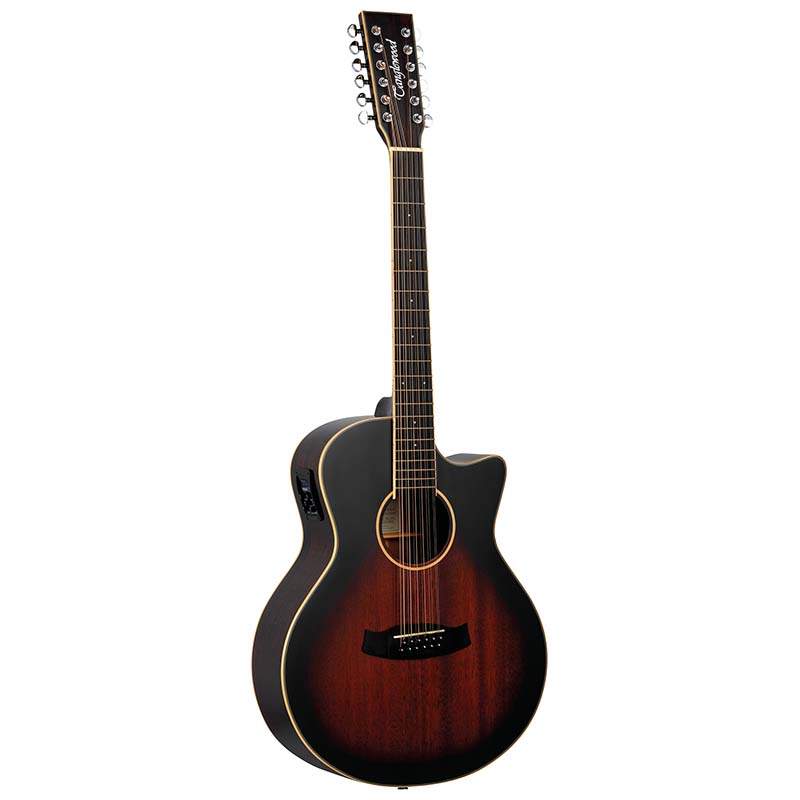 Tanglewood TW612 CE AVB 12 String Electro-Acoustic - Autumn Vintage Burst