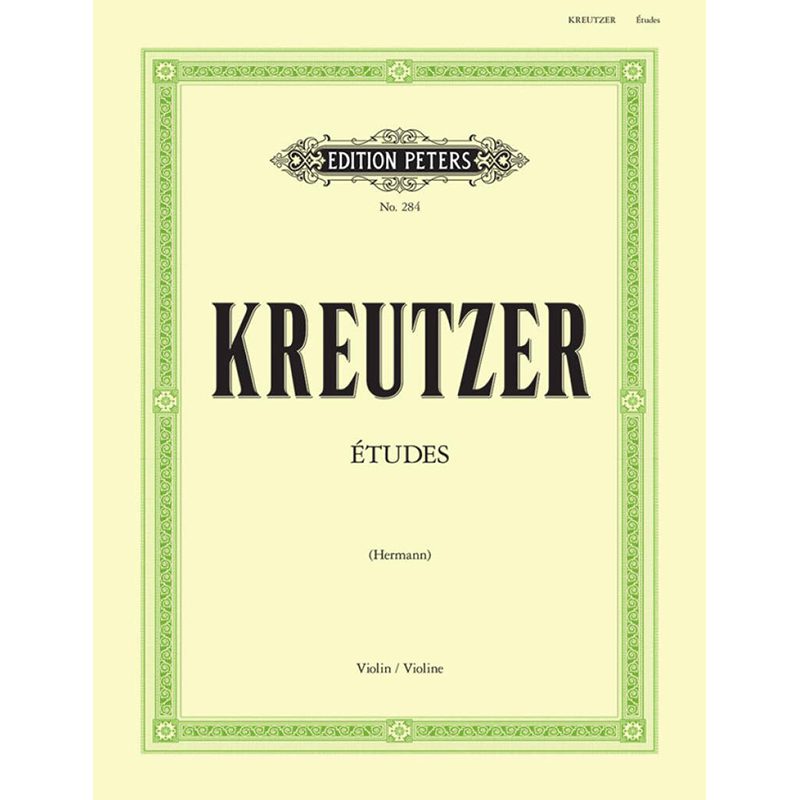 Kreutzer - 42 Etudes Or Caprices For Violin