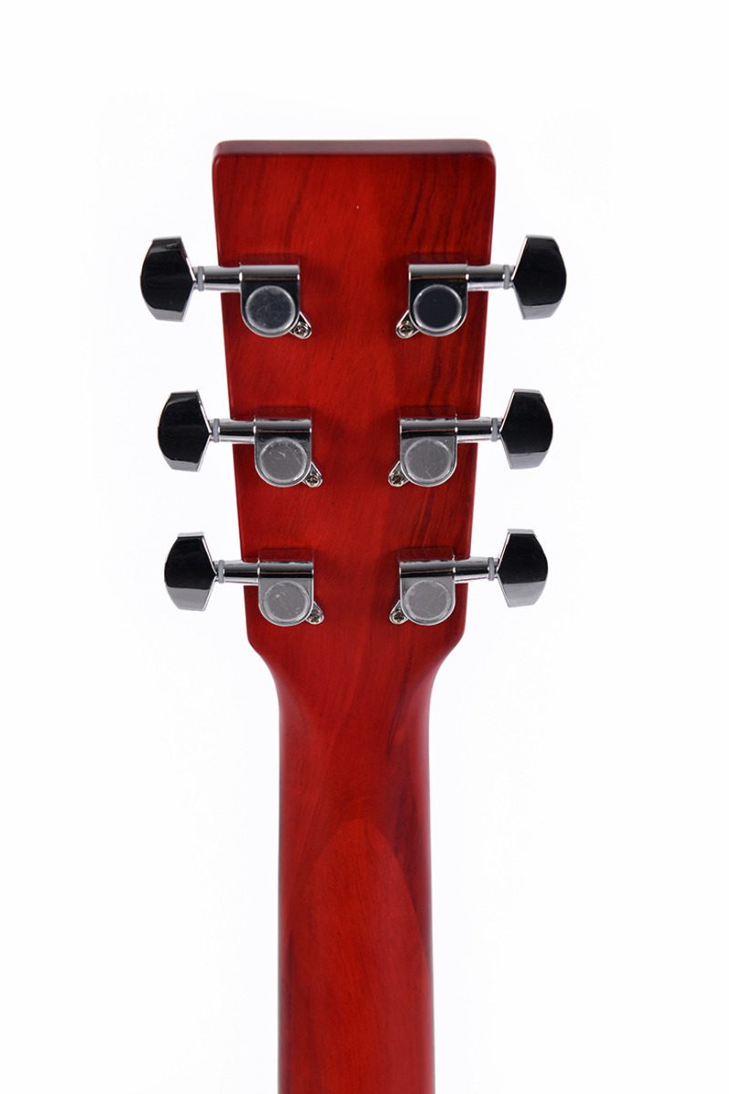 Ditson 000C-10E - Tranclucent Dark Red - Image 4