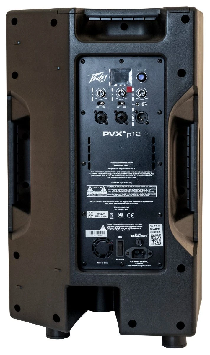 Peavey PVXp 12 Bluetooth - 12-Inch Powered Loudspeaker - Image 2