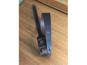 Liam's Adjustable Leather Guitar Strap - Brown