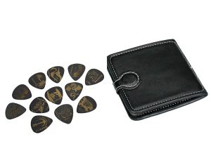 Boston PP-512 Pick Pouch w/12 Derlin Picks - Gold