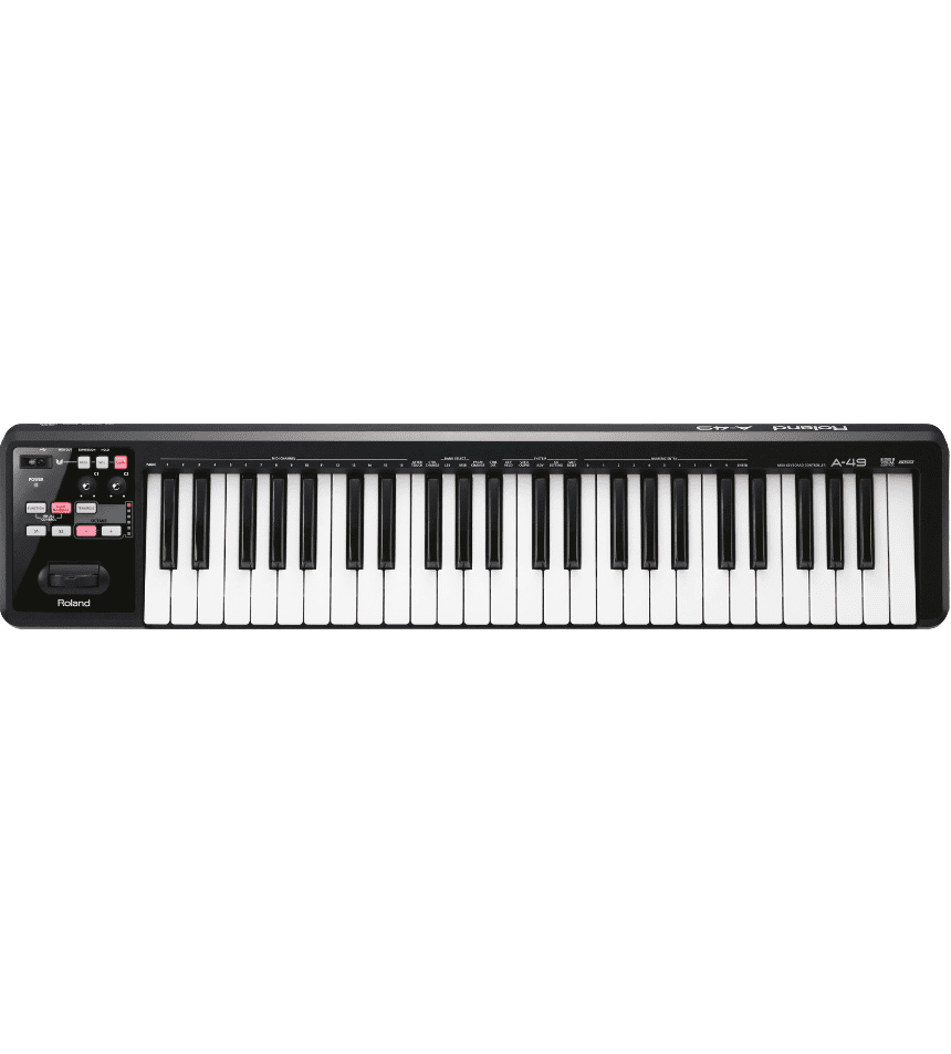 Roland A-49 MIDI Keyboard Controller - Black