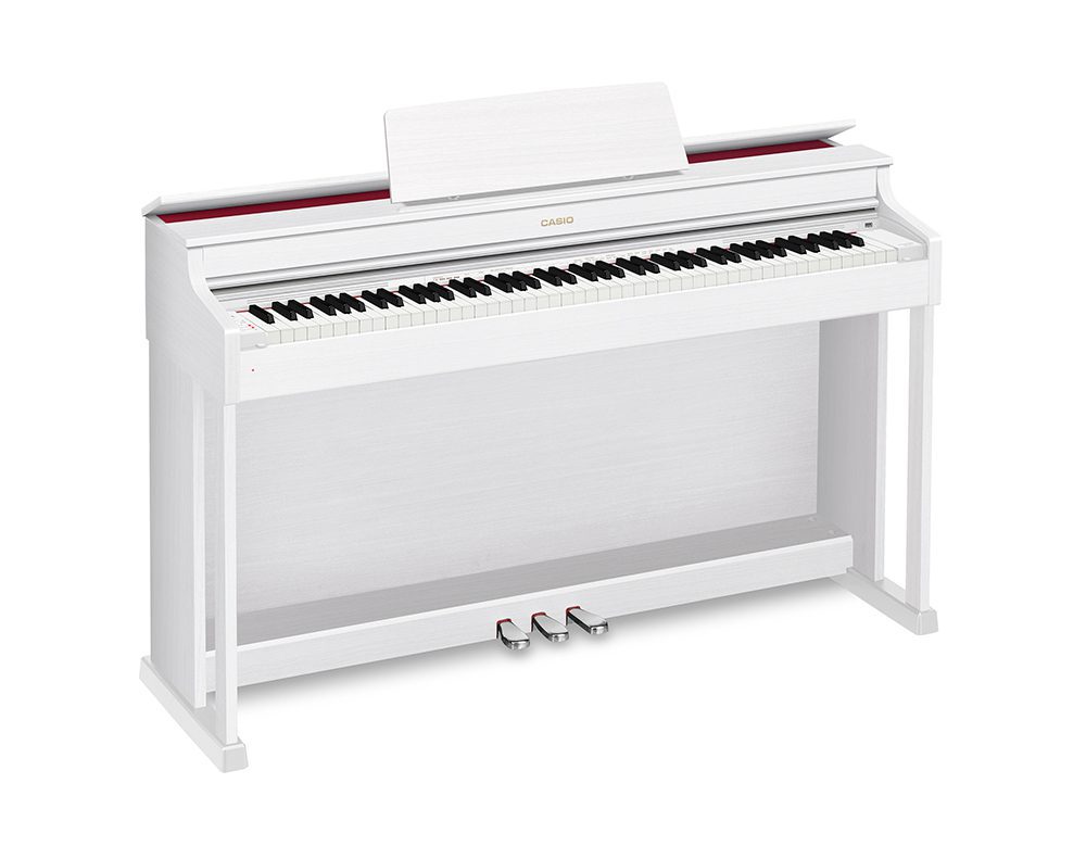 Casio AP-470WE Celviano Digital Piano Home Set - White - Image 4
