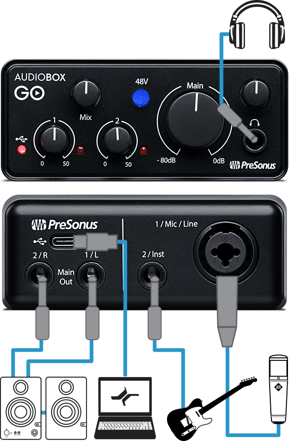 Presonus AudioBox GO Audio Interface - Image 10