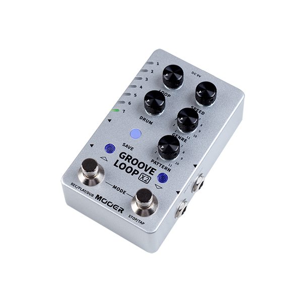 Mooer Groove Loop X2 Stereo Looper + Drum Machine - Image 6