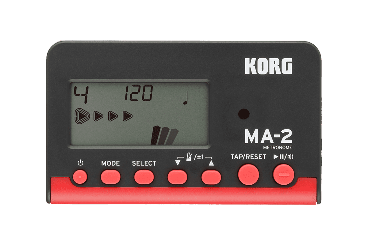 KORG MA-2 Metronome - Black/Red - Image 2
