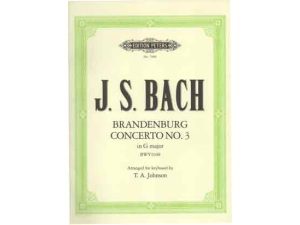 J. S. Bach "Brandenburg Concerto in G major" - Piano