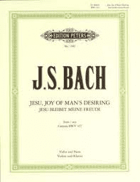 J. S. Bach "Jesu, joy of Man's Desiring" Piano