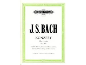 J. S. Bach Concerto in A major for two pianos