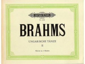 Brahms - Hungarian Dances Volume 2 for Piano Duet.