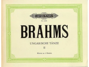 Brahms - Hungarian Dances Volume 2 for Piano Duet.