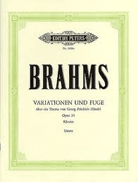 Brahms Variationen und Fuge Op. 24 - Piano
