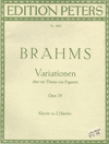 Brahms Variations on a Theme of Paganini op. 35 - Piano.