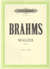 Brahms Walzer Waltzes op. 39 - Piano