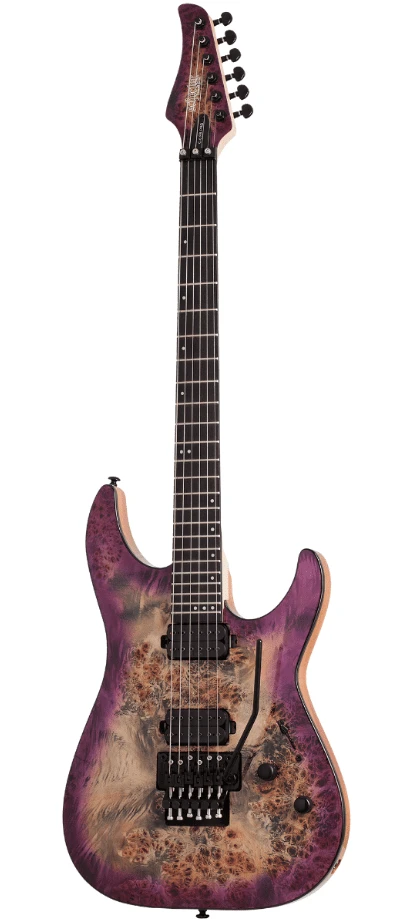 Schecter C-6FR Pro Aurora Burst