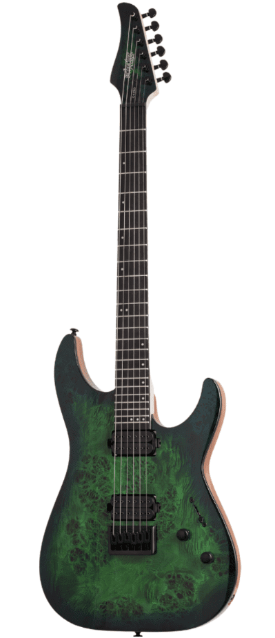 Schecter C-6 Pro Aqua Burst