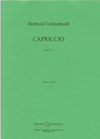 Berthold Goldschmidt Capriccio Op. 11 - Piano.