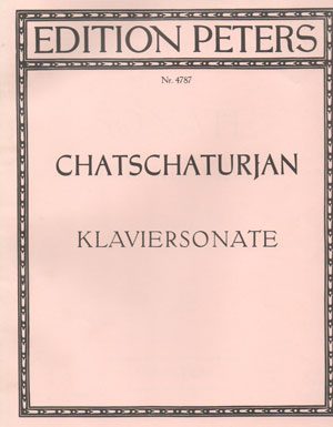 Aram Chatschaturjan - KlavierSonate / Sonatas for Piano.