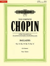 The Complete Chopin Ballades Op. 23, 38, 47, 52. - Piano
