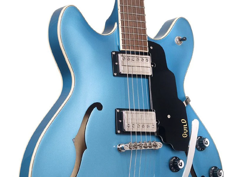 Guild Starfire I DC w/Vibrato - Pelham Blue - Image 5