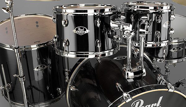 Pearl Export EXX705N/C31- Black w/Sabian SBR Cymbals - Image 6