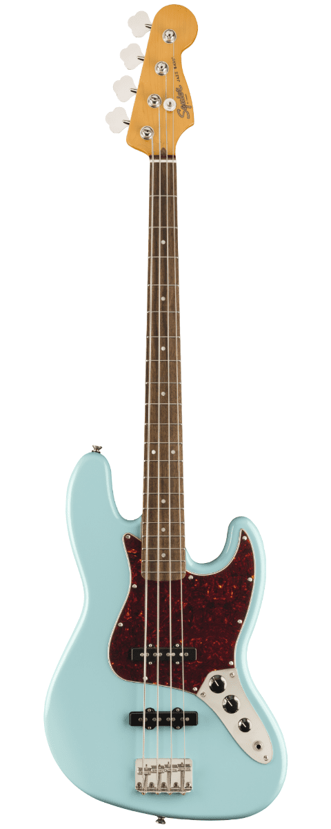 Fender Squier Classic Vibe 60's Jazz Bass - LRL - Daphne Blue