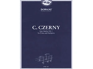 Czerny Easy Studies Vo. 1 for Piano and Orchestra.