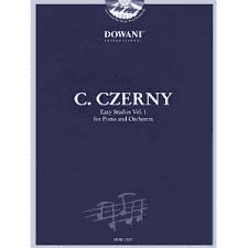 Czerny Easy Studies Vo. 1 for Piano and Orchestra.