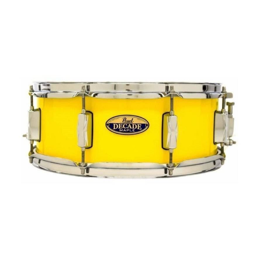 Pearl Decade Maple 14 x 5.5 Snare Drum C228 - Solid Yellow