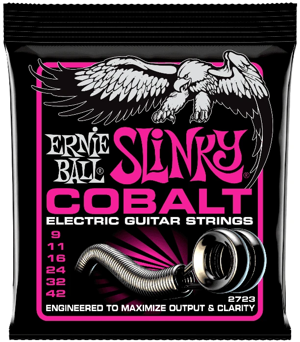 Ernie Ball Super Slinky Cobalt Electric Guitar Strings