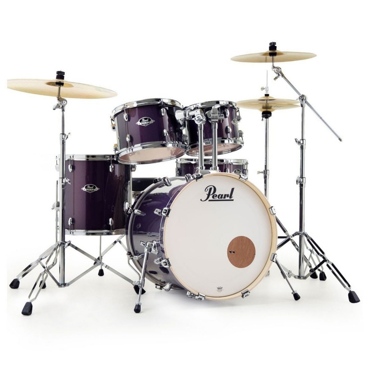 Pearl Export EXX705N/C737 Purple Nebula w/Sabian SBR Cymbals