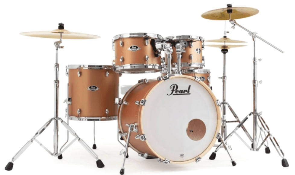 Pearl Export EXX725SBR/C751 Drum Kit w/Sabian SBR Cymbal Set - Aztec Gold