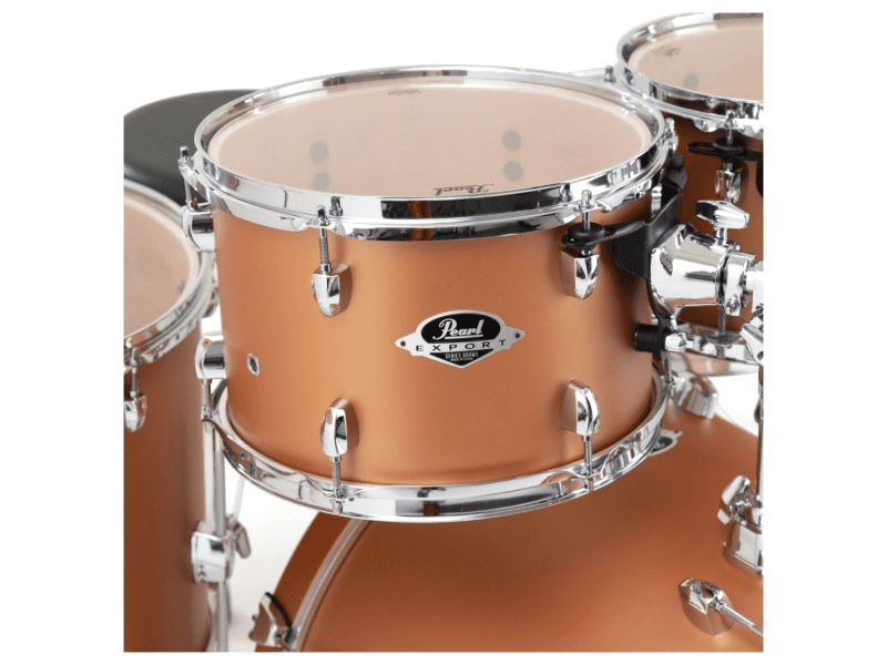 Pearl Export EXX725SBR/C751 Drum Kit w/Sabian SBR Cymbal Set - Aztec Gold - Image 6